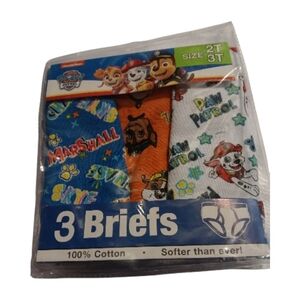 Nickelodeon Paw Patrol Toddler Boys' Briefs - Blue, White, Red